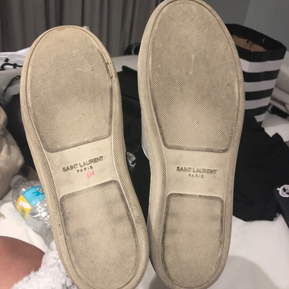 saint laurent high top sneakers eu 37 // 7.5 us - Picture 7 of 7